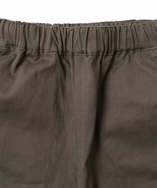 GLAZOS(グラソス)の「ストレッチツイル・スケーターハーフパンツ(その他パンツ・キッズ・チャコールグレー/ブラック/パープル/イエロー/ブルー/グリーン/ライトベージュ・130cm/150cm/160cm/170cm/140cm)」の9枚目の写真