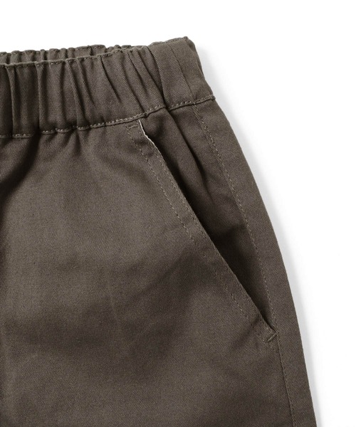 GLAZOS(グラソス)の「ストレッチツイル・スケーターハーフパンツ(その他パンツ・キッズ・チャコールグレー/ブラック/パープル/イエロー/ブルー/グリーン/ライトベージュ・130cm/150cm/160cm/170cm/140cm)」の10枚目の写真