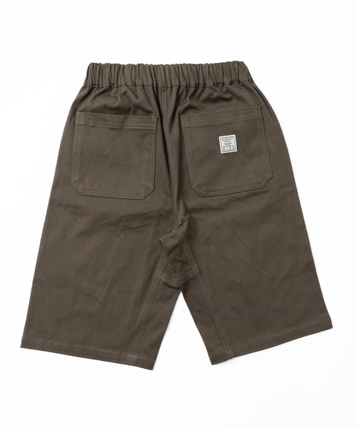 GLAZOS(グラソス)の「ストレッチツイル・スケーターハーフパンツ(その他パンツ・キッズ・チャコールグレー/ブラック/パープル/イエロー/ブルー/グリーン/ライトベージュ・130cm/150cm/160cm/170cm/140cm)」の16枚目の写真