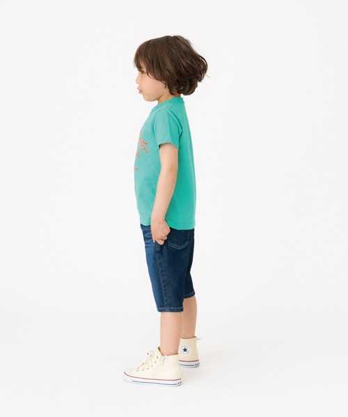 RUGGEDWORKS(ラゲッドワークス)の「《made in Japan》 昆虫プリント半袖TEE(Tシャツ/カットソー・キッズ・オレンジ/グリーン・90/100/110/120/130)」の4枚目の写真