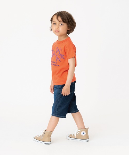 RUGGEDWORKS(ラゲッドワークス)の「《made in Japan》 昆虫プリント半袖TEE(Tシャツ/カットソー・キッズ・オレンジ/グリーン・90/100/110/120/130)」の7枚目の写真