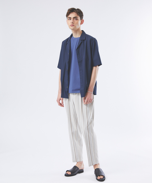 ABAHOUSE（アバハウス）の「【ノンストレス】COTTON LYCRA 圧着 クルーネック 半袖 Tシャツ（Tシャツ/カットソー・メンズ・ブラック/ベージュ系その他/ブルー系その他/ホワイト/その他/その他1/その他2・46/44/48/50）」の18枚目の写真