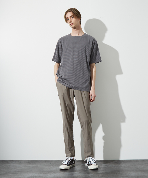 ABAHOUSE（アバハウス）の「【ノンストレス】COTTON LYCRA 圧着 クルーネック 半袖 Tシャツ（Tシャツ/カットソー・メンズ・ブラック/ベージュ系その他/ブルー系その他/ホワイト/その他/その他1/その他2・46/44/48/50）」の11枚目の写真
