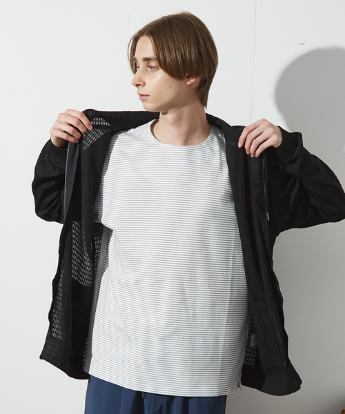 ABAHOUSE（アバハウス）の「【ノンストレス】COTTON LYCRA 圧着 クルーネック 半袖 Tシャツ（Tシャツ/カットソー・メンズ・ブラック/ベージュ系その他/ブルー系その他/ホワイト/その他/その他1/その他2・46/44/48/50）」の9枚目の写真