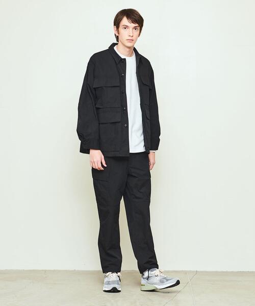 UNITED ARROWS & SONS(ユナイテッドアローズアンドサンズ)の「<UNITED ARROWS & SONS by SHUNTA NAKAJIMA> CTN/NY BDU 6P PANTS/カーゴパンツ(カーゴパンツ・メンズ・ブラック/オリーブ・XL/M/S/L)」の8枚目の写真