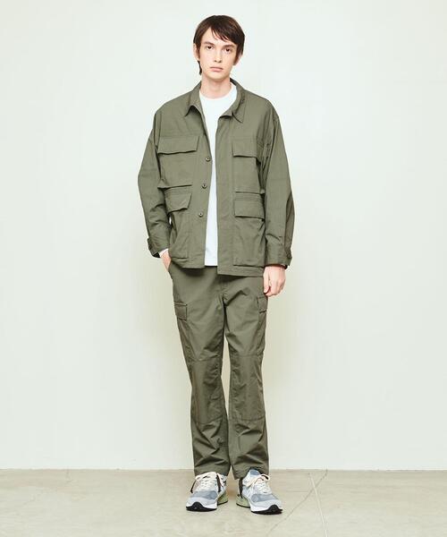 UNITED ARROWS & SONS(ユナイテッドアローズアンドサンズ)の「<UNITED ARROWS & SONS by SHUNTA NAKAJIMA> CTN/NY BDU 6P PANTS/カーゴパンツ(カーゴパンツ・メンズ・ブラック/オリーブ・XL/M/S/L)」の12枚目の写真