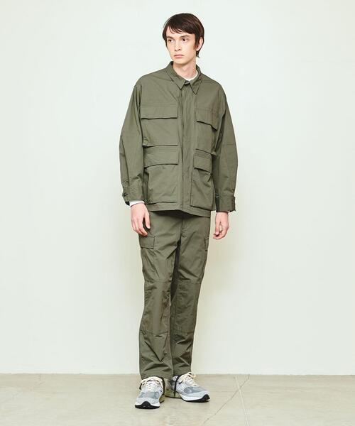 UNITED ARROWS & SONS(ユナイテッドアローズアンドサンズ)の「<UNITED ARROWS & SONS by SHUNTA NAKAJIMA> CTN/NY BDU 6P PANTS/カーゴパンツ(カーゴパンツ・メンズ・ブラック/オリーブ・XL/M/S/L)」の13枚目の写真