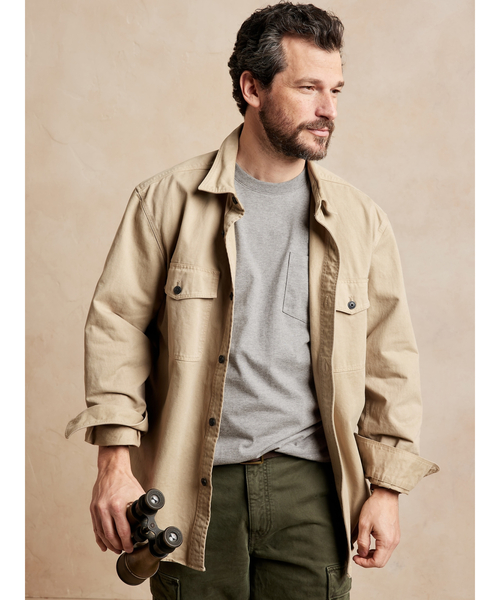 Banana Republic（バナナリパブリック）の「スーピマ グラフィックTシャツ（Tシャツ/カットソー・メンズ・グレー・M/XL/S/L）」の3枚目の写真