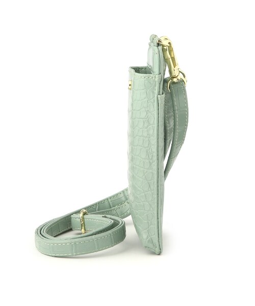 DRESKIP（ドレスキップ）の「◆スマホショルダー（ショルダーバッグ・レディース・グレー系3/グリーン系その他5/アイボリー・00）」の6枚目の写真