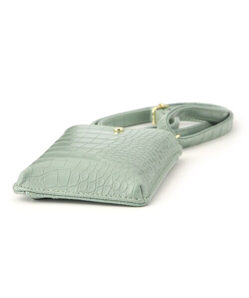 DRESKIP（ドレスキップ）の「◆スマホショルダー（ショルダーバッグ・レディース・グレー系3/グリーン系その他5/アイボリー・00）」の8枚目の写真