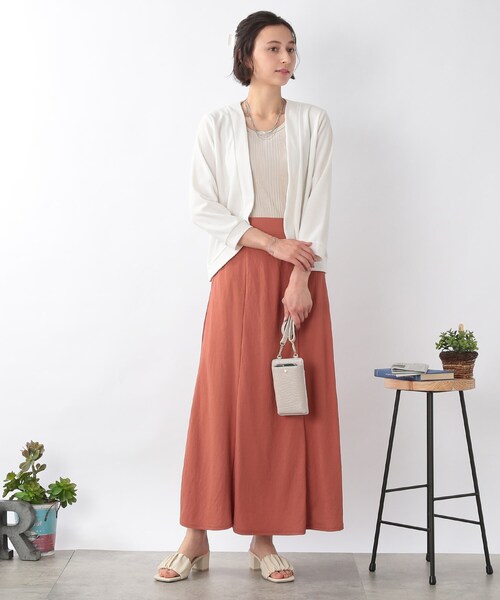 DRESKIP（ドレスキップ）の「◆スマホショルダー（ショルダーバッグ・レディース・グレー系3/グリーン系その他5/アイボリー・00）」の17枚目の写真