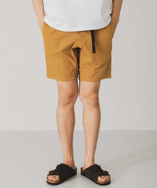 Gramicci(グラミチ)の「GRAMICCI NN-SHORTS(その他パンツ・メンズ・マスタード/ライトベージュ/ブラック/ネイビー/ブルー/オリーブ/モカ/ベージュ/アイボリー・MEDIUM/LARGE)」の9枚目の写真