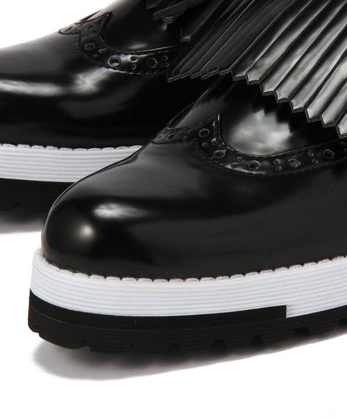 Another Edition（アナザーエディション）の「フリンジレースアップシューズ/AEBC  FRNG LaceUP40◆（その他シューズ・レディース・ブラック/ライム・LARGE/MEDIUM/SMALL）」の7枚目の写真