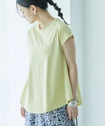 AMERICAN HOLIC | フレアラインフレンチスリーブカットプルオーバー(Tシャツ/カットソー)