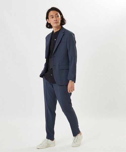 EDIFICE SELECT（エディフィスセレクト）の「"抗菌防臭＆シワ防止機能" ワルツ ツイル テーパード イージーパンツ（スラックス・メンズ・ネイビー/ベージュ/サファリグリーン/チャコールグレー・LARGE/SMALL/MEDIUM/X-LARGE）」の6枚目の写真