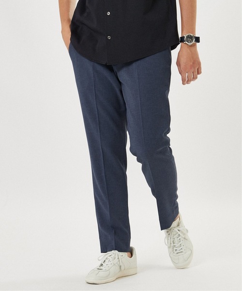 EDIFICE SELECT（エディフィスセレクト）の「"抗菌防臭＆シワ防止機能" ワルツ ツイル テーパード イージーパンツ（スラックス・メンズ・ネイビー/ベージュ/サファリグリーン/チャコールグレー・LARGE/SMALL/MEDIUM/X-LARGE）」の7枚目の写真