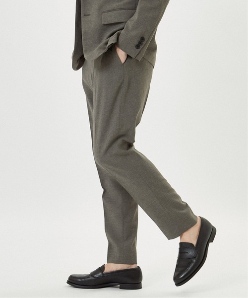 EDIFICE SELECT（エディフィスセレクト）の「"抗菌防臭＆シワ防止機能" ワルツ ツイル テーパード イージーパンツ（スラックス・メンズ・ネイビー/ベージュ/サファリグリーン/チャコールグレー・LARGE/SMALL/MEDIUM/X-LARGE）」の19枚目の写真