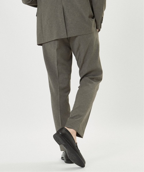 EDIFICE SELECT（エディフィスセレクト）の「"抗菌防臭＆シワ防止機能" ワルツ ツイル テーパード イージーパンツ（スラックス・メンズ・ネイビー/ベージュ/サファリグリーン/チャコールグレー・LARGE/SMALL/MEDIUM/X-LARGE）」の21枚目の写真