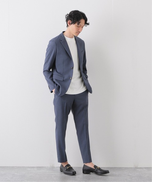 EDIFICE SELECT（エディフィスセレクト）の「"抗菌防臭＆シワ防止機能" ワルツ ツイル テーパード イージーパンツ（スラックス・メンズ・ネイビー/ベージュ/サファリグリーン/チャコールグレー・LARGE/SMALL/MEDIUM/X-LARGE）」の22枚目の写真