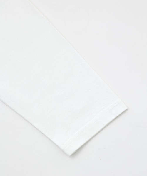 X-girl（エックスガール）の「GLITTER HEART L/S RAGLAN TEE（Tシャツ/カットソー・レディース・ホワイト/ライトパープル/チャコール・S/M）」の13枚目の写真