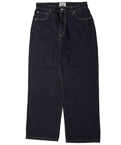 LUXSTYLE(ラグスタイル)の「極太ワイドストレートデニムパンツ(デニムパンツ・メンズ・ネイビー/ブルー/ブルー系その他・M/L)」の10枚目の写真