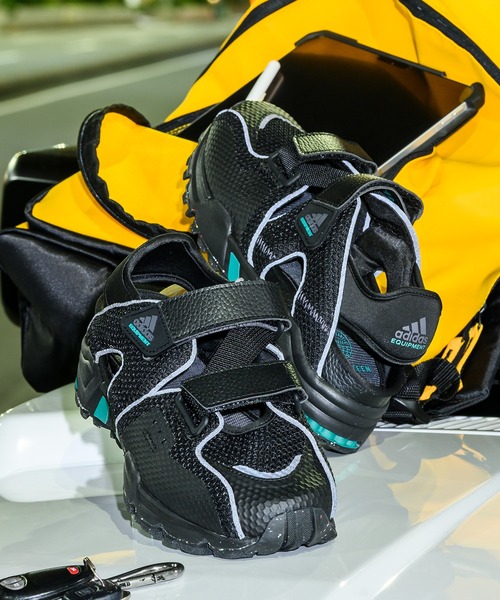adidas(アディダス)の「EQT93 サンダル / EQT93 Sandals / スニーカーサンダル / アディダスオリジナルス adidas Originals(サンダル・メンズ・ホワイト/ブラック/カーキブラウン・23.5cm/24.5cm/25.5cm/26.5cm/27.5cm/28.5cm/23.0cm/24.0cm/25.0cm/26.0cm/27.0cm/28.0cm/29.0cm)」の15枚目の写真