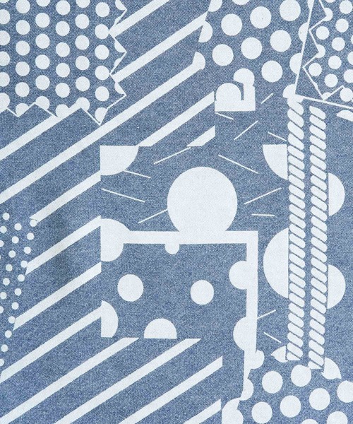 osharewalker（オシャレウォーカー）の「【廃盤】『抜染プリントデニムコクーンスカート』（デニムスカート・レディース・ブラック/ブルー・FREE）」の18枚目の写真