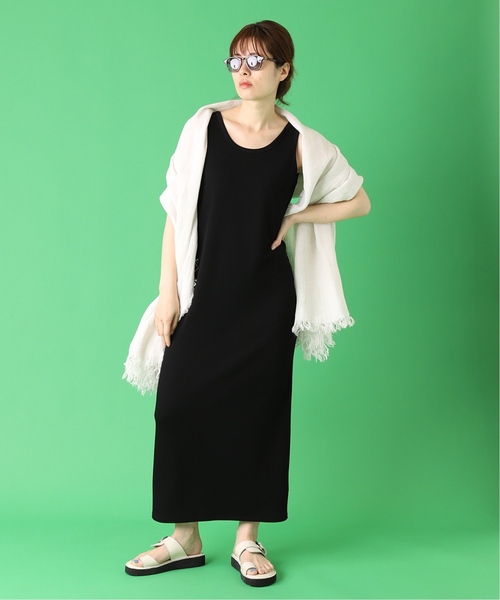 ★もふワンコ【新品未使用】plage リブタンクワンピース plage ワンピース 「一部カラーWEB限定追加」リブタンク