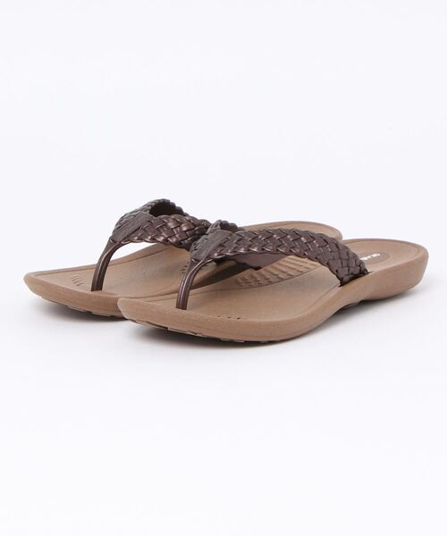 OKABASHI（オカバシ）の「《OKABASHI》Baha（サンダル・レディース・ブラウン系その他/ブラウン/ブラック×ブラック・M/ML/S）」の3枚目の写真