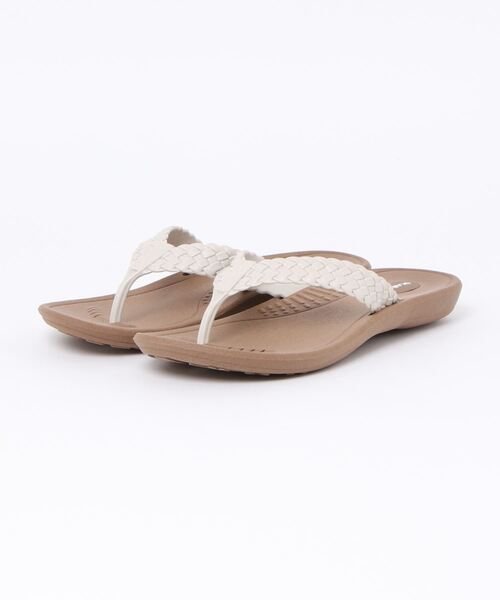 OKABASHI（オカバシ）の「《OKABASHI》Baha（サンダル・レディース・ブラウン系その他/ブラウン/ブラック×ブラック・M/ML/S）」の2枚目の写真