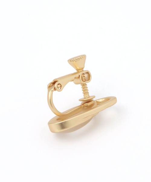 studio CLIP（スタディオクリップ）の「メタルラインマットカラーイヤリング（イヤリング・レディース・その他1/その他2・FREE）」の3枚目の写真