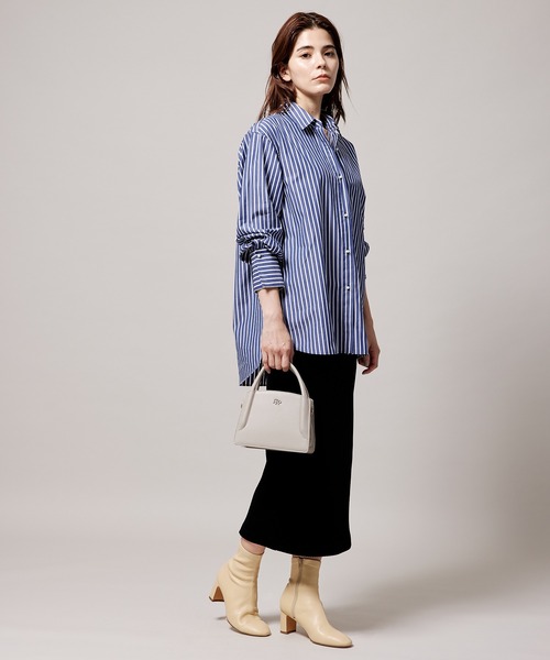 ROPE'（ロペ）の「ストレッチショートブーツ（ブーツ・レディース・ブラック/ベージュ/クリーム・36/36.5/37/37.5/38/35.5/35）」の17枚目の写真