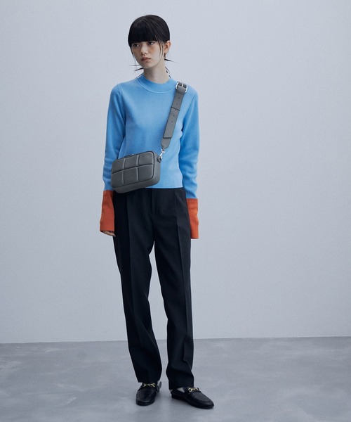 ADD CULUMN（アドカラム）の「【WEB限定】【ADD CULUMN】PUFF - CROSS BODY（ショルダーバッグ・レディース・ブラック/グレー・FREE）」の21枚目の写真