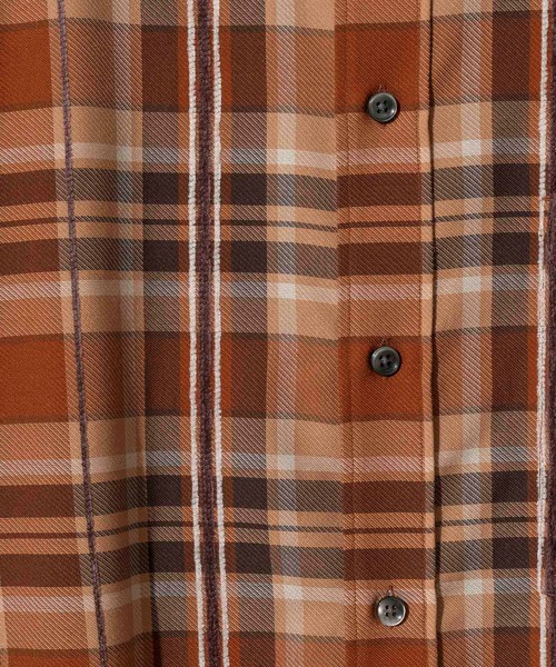 MAISON SPECIAL(メゾンスペシャル)の「《ユニセックスアイテム》モールチェックプライムオーバーシャツコート【MAISON SPECIAL/メゾンスペシャル】(シャツ/ブラウス・メンズ・ブラウン/イエロー/ブルー・1/2/0)」の21枚目の写真