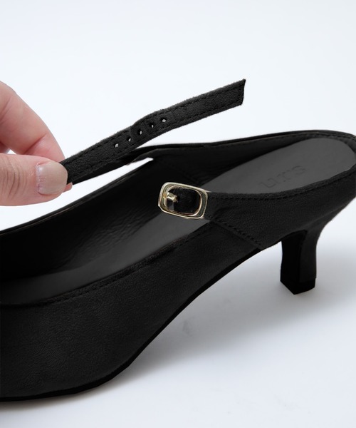 UR'S（ユアーズ）の「メリージェーンミュールサンダル（サンダル・レディース・ブラック/グレイッシュベージュ/ブラック系その他/ベージュ系その他・LL/S/M/L）」の16枚目の写真