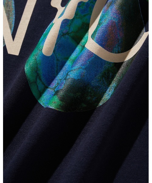 Saturdays NYC(サタデーズ ニューヨークシティ )の「Overlapped Saturation Relaxed SS Tee(Tシャツ/カットソー・メンズ・ミント/ネイビー・M/S/XL/L/X-SMALL)」の8枚目の写真