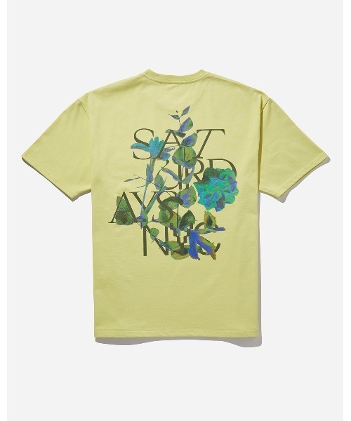Saturdays NYC(サタデーズ ニューヨークシティ )の「Overlapped Saturation Relaxed SS Tee(Tシャツ/カットソー・メンズ・ミント/ネイビー・M/S/XL/L/X-SMALL)」の18枚目の写真