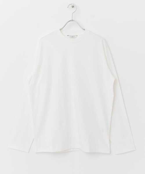 URBAN RESEARCH DOORS(アーバンリサーチドアーズ)の「USAコットンベーシックロングスリーブTシャツ(Tシャツ/カットソー・メンズ・ホワイト/ブラック/オレンジ/ブルー・MEDIUM/LARGE)」の14枚目の写真