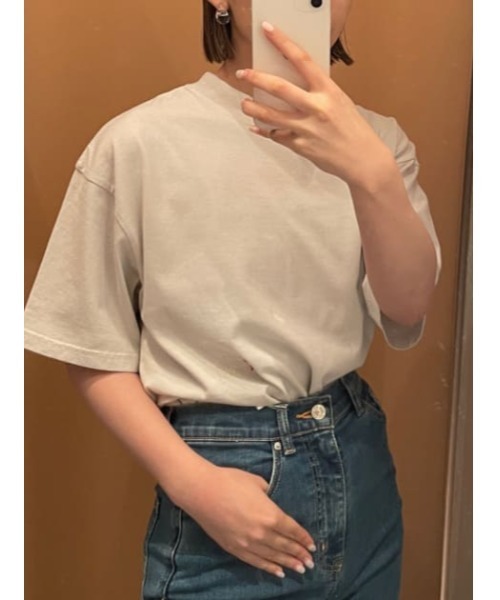 THROW by SLY（スローバイスライ）の「AOR x THROW LOGO T/SH エーオーアール スロー ロゴTシャツ（Tシャツ/カットソー・レディース・ホワイト/ブラック/バーガンディー・FREE）」の22枚目の写真