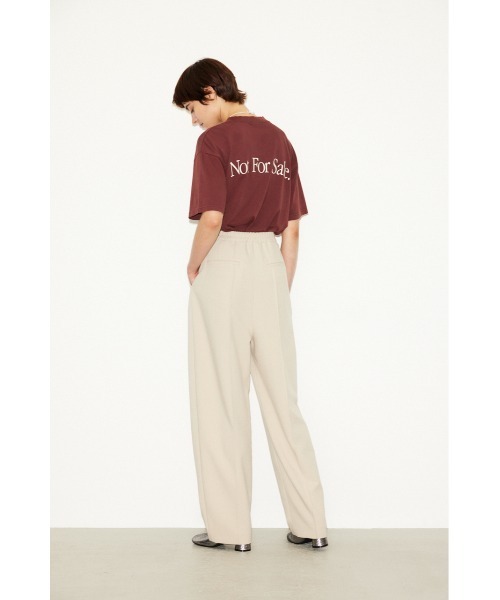 THROW by SLY（スローバイスライ）の「AOR x THROW LOGO T/SH エーオーアール スロー ロゴTシャツ（Tシャツ/カットソー・レディース・ホワイト/ブラック/バーガンディー・FREE）」の11枚目の写真