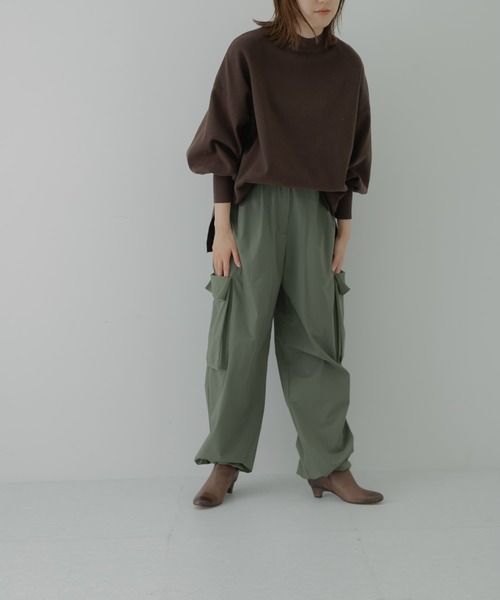 LAATO(ラート)の「POCKET WORK PANTS(その他パンツ・レディース・ベージュ/カーキ/ブラック/チャコールグレー・FREE)」の8枚目の写真
