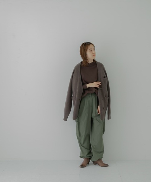 LAATO(ラート)の「POCKET WORK PANTS(その他パンツ・レディース・ベージュ/カーキ/ブラック/チャコールグレー・FREE)」の9枚目の写真