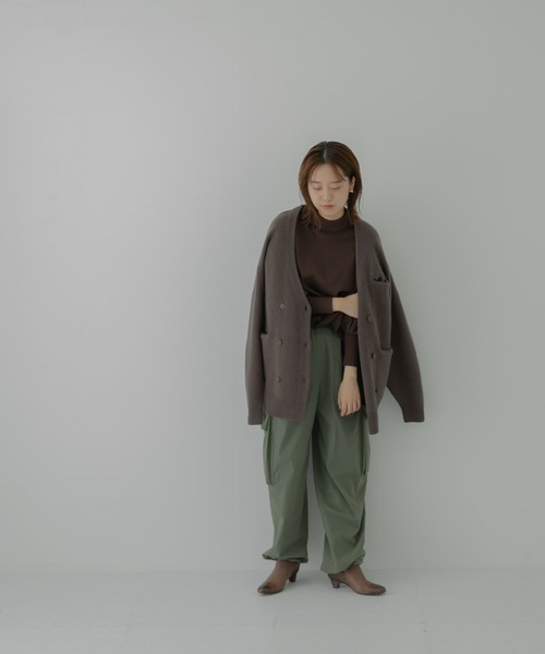 LAATO(ラート)の「POCKET WORK PANTS(その他パンツ・レディース・ベージュ/カーキ/ブラック/チャコールグレー・FREE)」の10枚目の写真
