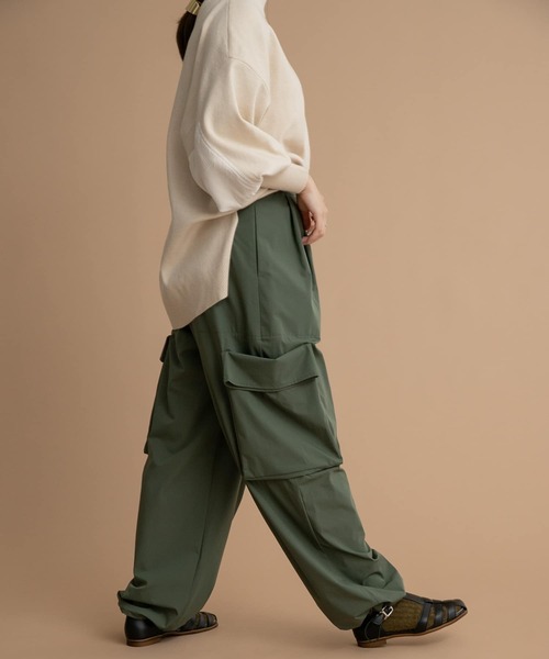 LAATO(ラート)の「POCKET WORK PANTS(その他パンツ・レディース・ベージュ/カーキ/ブラック/チャコールグレー・FREE)」の20枚目の写真