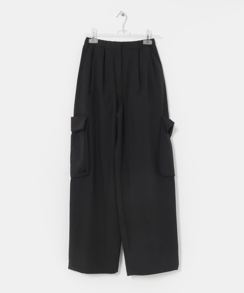 LAATO(ラート)の「POCKET WORK PANTS(その他パンツ・レディース・ベージュ/カーキ/ブラック/チャコールグレー・FREE)」の2枚目の写真