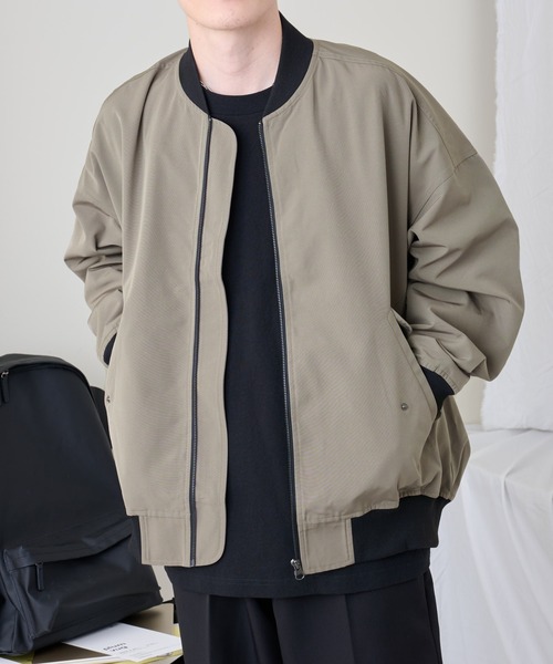 COLONY 2139（コロニートゥーワンスリーナイン）の「BIG MA-1（MA-1・メンズ・ブラック/モスグリーン/グレイッシュベージュ・MEDIUM/LARGE）」の19枚目の写真