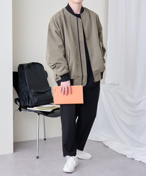 COLONY 2139（コロニートゥーワンスリーナイン）の「BIG MA-1（MA-1・メンズ・ブラック/モスグリーン/グレイッシュベージュ・MEDIUM/LARGE）」の10枚目の写真