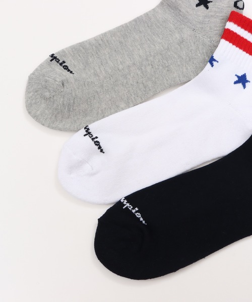 Champion(チャンピオン)の「【Champion/チャンピオン】メンズ 【3足組】クォーターレングスソックス(ソックス/靴下・メンズ・その他・MEDIUM/SMALL)」の3枚目の写真