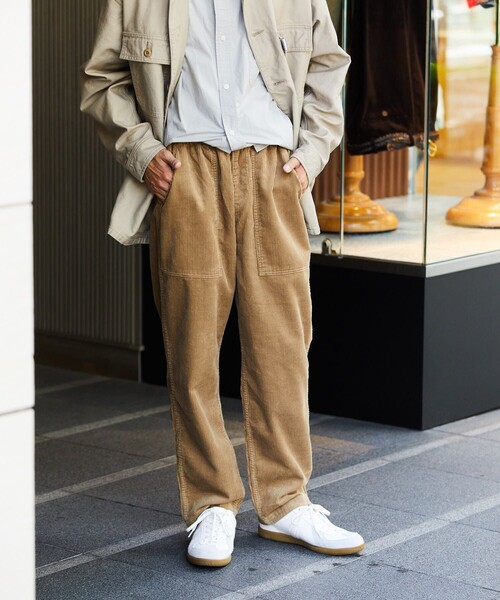 GUNG HO(ガンホー)の「GUNG HO/ガンホー 別注 ファティーグ コーデュロイパンツ(その他パンツ・メンズ・ベージュ/モスグリーン/ブラック/ブラウン・SMALL/LARGE/MEDIUM)」の7枚目の写真