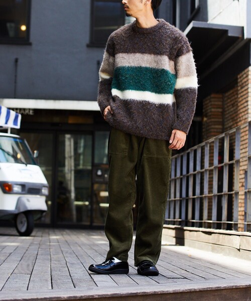 GUNG HO(ガンホー)の「GUNG HO/ガンホー 別注 ファティーグ コーデュロイパンツ(その他パンツ・メンズ・ベージュ/モスグリーン/ブラック/ブラウン・SMALL/LARGE/MEDIUM)」の19枚目の写真